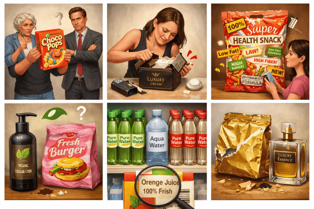 Những sai lầm khi thiết kế bao bì