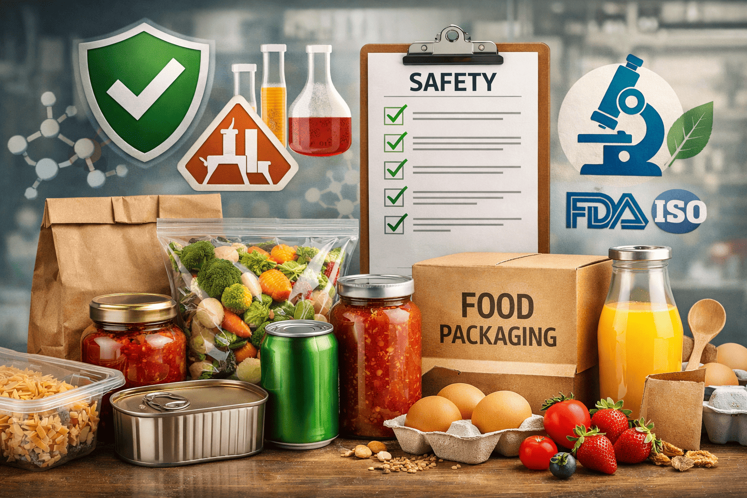 Bao bì thực phẩm và tiêu chuẩn an toàn – Điều doanh nghiệp không thể bỏ Qua